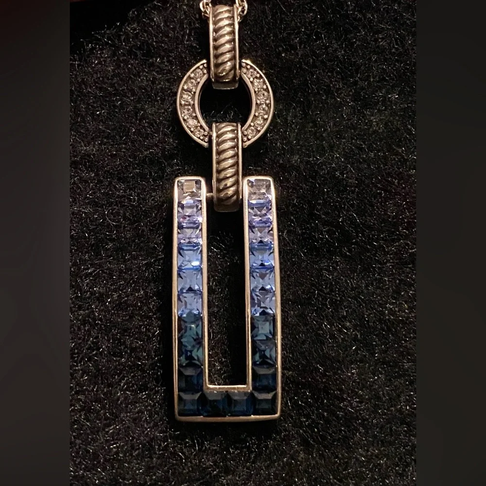 Brighton NWT blue spectrum necklace - Picture 7 of 9
